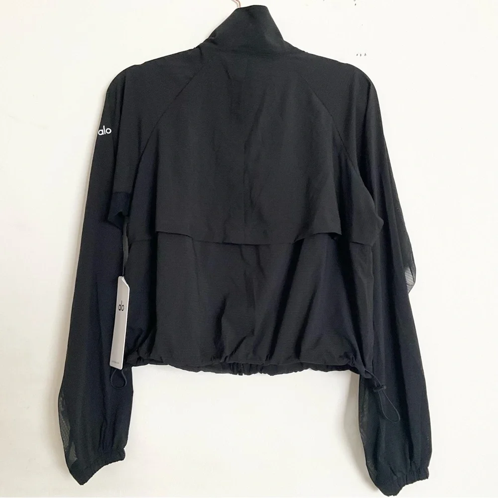 Alo Yoga Sport Star Full Zip Jacket Black S